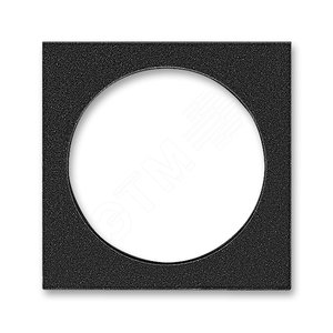 ABB Levit Антрацит / дымчатый чёрный Сменная панель на розетку с з/к Антрацит | ND5519H-B500 63 | 2CHH190500B8063 | ABB