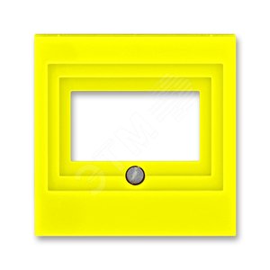 Накладка ABB Levit для розеток USB / HDMI / VGA жёлтый (5014H-A00040 64)