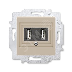 ABB Levit Кофе макиато USB зарядка 2-ая | 5014H-A00040 18W | 2CHH290040A6018 | ABB - ABB