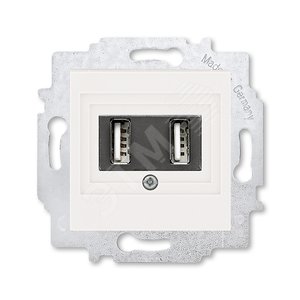 ABB Levit Жемчуг USB зарядка 2-ая | 5014H-A00040 68W | 2CHH290040A6068 | ABB - ABB