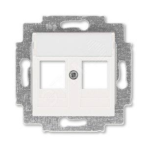 ABB Levit Жемчуг Накладка с суппортом для информационных разъёмов | 5014H-A01018 68 | 2CHH291018A4068 | ABB - ABB
