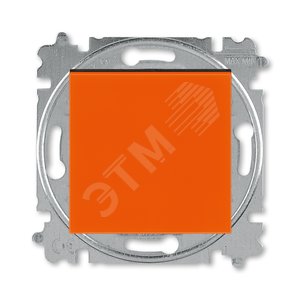 ABB Levit Оранжевый / дымчатый чёрный Переключатель перекрёстный 1-кл. | 3559H-A07445 66W | 2CHH590745A6066 | ABB - ABB