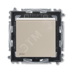 ABB Levit Кофе макиато / белый Переключатель 1-кл. IP44 | 3559H-A06940 18 | 2CHH596940A4018 | ABB - ABB