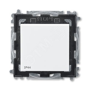 ABB Levit Белый / дымчатый чёрный Переключатель перекрёстный 1-кл. IP44 | 3559H-A07940 62 | 2CHH597940A4062 | ABB - ABB