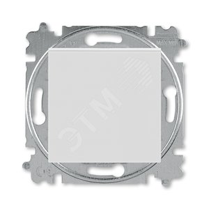 ABB Levit Серый / белый Переключатель кнопочный 1-кл. | 3559H-A86445 16W | 2CHH598645A6016 | ABB - ABB
