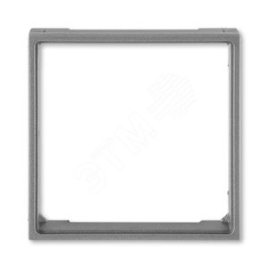 Накладка ABB Levit для механизма подсветки LED сталь (5016H-A00070 69)