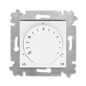 ABB Levit Белый / ледяной Терморегулятор с поворотной ручкой 16А | 3292H-A00003 01W | 2CHH920003A6001 | ABB - ABB