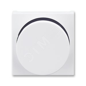 ABB Levit Белый / дымчатый чёрный Накладка для светорегулятора поворотного | 3294H-A00123 62 | 2CHH940123A4062 | ABB - ABB