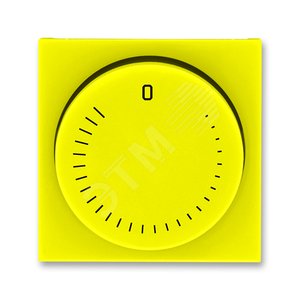 ABB Levit Жёлтый / дымчатый чёрный Накладка для механизма регулирования скорости вращения вентилятора | 3294H-A00130 64 | 2CHH940130A4064 | ABB - ABB
