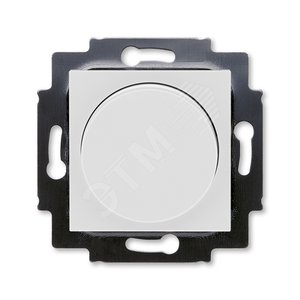 ABB Levit Серый / белый Светорегулятор поворотно-нажимной 60-600 Вт R | 3294H-A02247 16W | 2CHH942247A6016 | ABB - ABB