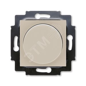 ABB Levit Кофе макиато / белый Светорегулятор поворотно-нажимной 60-600 Вт R | 3294H-A02247 18W | 2CHH942247A6018 | ABB - ABB