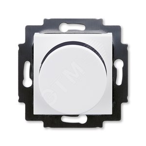 ABB Levit Белый / дымчатый чёрный Светорегулятор поворотно-нажимной 60-600 Вт R | 3294H-A02247 62W | 2CHH942247A6062 | ABB - ABB