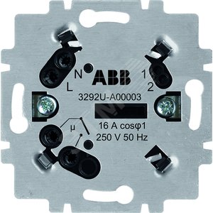 ABB Levit Механизмы/спец изделия Механизм реле для терморегулятов и таймеров  | 3292U-A00003 | 2CHU910003A4000 | ABB - ABB