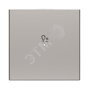 SRD-1-85PL Клавиша одинарная free@home, SKY, светорегулятор, серебристая|2CLA852625A1301| ABB - ABB