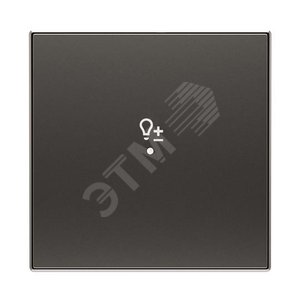 SRD-1-85NS Клавиша одинарная free@home, SKY, светорегулятор, черный бархат|2CLA852625A1501| ABB