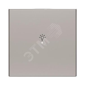 SRL-1-85PL Клавиша одинарная free@home, SKY, освещение, серебристая - ABB