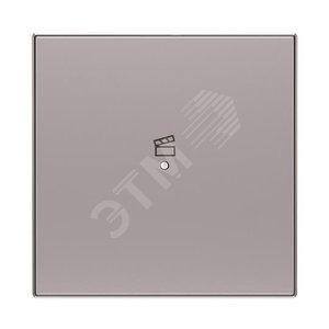 SRS-1-85PL Клавиша одинарная free@home, SKY, сцена, серебристая - ABB