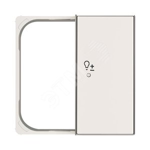 SRD-2-R-85BL Клавиша двойная правая free@home, SKY, светорегулятор, белая|2CLA852640A2101| ABB - ABB