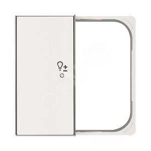 SRD-2-L-85BL Клавиша двойная левая free@home, SKY, светорегулятор, белая|2CLA852641A1101| ABB - ABB