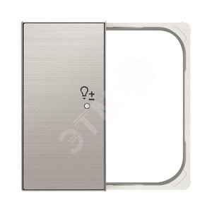 SRD-2-L-85AI Клавиша двойная левая free@home, SKY, светорегулятор, нерж. сталь|2CLA852641A1401| ABB - ABB