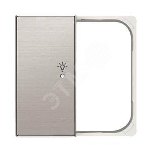 SRL-2-L-85AI Клавиша двойная левая free@home, SKY, освещение, нерж. сталь|2CLA852642A1401| ABB - ABB