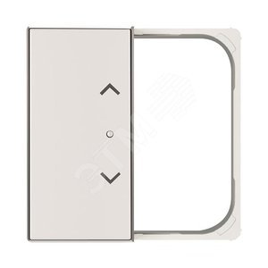 SRB-2-85BL Клавиша двойная free@home, SKY, жалюзи, белая|2CLA852643A1101| ABB - ABB