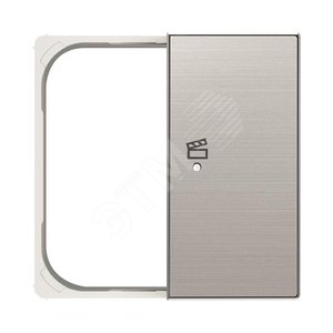 SRS-2-R-85AI Клавиша двойная правая free@home, SKY, сцена, нерж. сталь|2CLA852649A1401| ABB - ABB