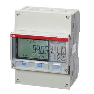 Счетчик 3-фазный, активной эн.,1-тарифный,кл. точн