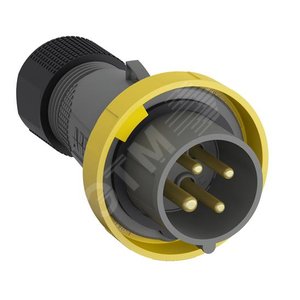 Вилка кабельная Easy&Safe 316EP4W, 16А, 3P+E, IP67, 4ч|2CMA101078R1000| ABB - ABB