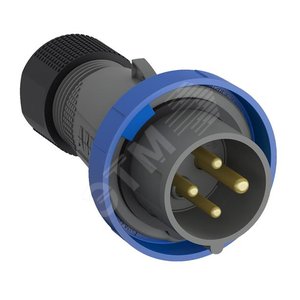 Вилка кабельная Easy&Safe 316EP9W, 16А, 3P+E, IP67, 9ч|2CMA101082R1000| ABB - ABB
