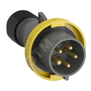 Вилка кабельная Easy&Safe 416EP4W 16А 3P+N+E IP67 4ч (416EP4W) - ABB
