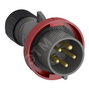 Вилка кабельная Easy&Safe 416EP11W, 16А, 3P+N+E, IP67, 11ч|2CMA101092R1000| ABB