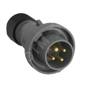 Вилка каб.  332EP1W, 32А, 3P+E, IP67, 1ч - ABB