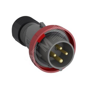 Вилка кабельная Easy&Safe 332EP6W, 32А, 3P+E, IP67, 6ч|2CMA101103R1000| ABB - ABB