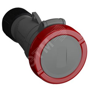 Розетка каб.  416EC3W, 16А, 3P+N+E, IP67, 3ч