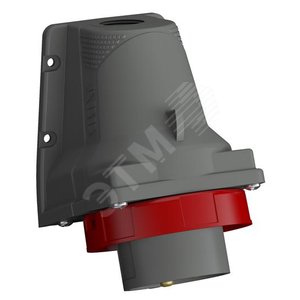 Вилка для монтажа на поверхность Easy&Safe 432EBS6W,32A,3P+N+E,IP67,6ч|2CMA101206R1000| ABB - ABB