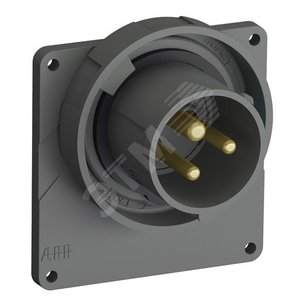 Вилка пр.флан.  216EBU1W,16A,2P+E,IP67,1ч - ABB