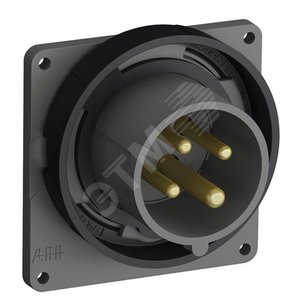 Вилка пр.флан.  316EBU7W,16A,3P+E,IP67,7ч - ABB