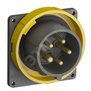 Вилка пр.флан.  416EBU4W,16A,3P+N+E,IP67,4ч - ABB