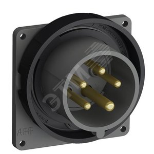 Вилка с прямым фланцем Easy&Safe 416EBU7W,16A,3P+N+E,IP67,7ч|2CMA101271R1000| ABB - ABB