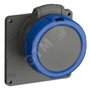 Розетка с прямым фланцем Easy&Safe 216ERU6W,16A,2P+E,IP67,6ч|2CMA101291R1000| ABB