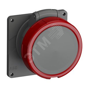 Розетка с прямым фланцем Easy&Safe 316ERU6W,16A,3P+E,IP67,6ч|2CMA101296R1000| ABB