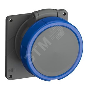 Розетка с прямым фланцем Easy&Safe 332ERU9W,32A,3P+E,IP67,9ч|2CMA101315R1000| ABB