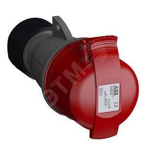 Розетка кабельная 32А 3Р+N+E IР44 перен 415В Easy& - ABB