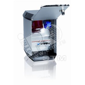 Бокс с разъемами в сборе CWF10K, 2хCEE 3P+N+E, 2P+E, 16A, ВДТ 30мА, 2хВА 16А | 2CMA177452R1000 | ABB