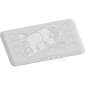 TZ103P10 фланец для метрических сальников 4xM20/M25 + 22xM20 (10шт.) | 2CPX010455R9999 | ABB