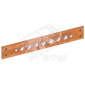 Шина PE 2000A горизонтальная Ш= 2.5 для кабельного подключения (PPC20HK25)