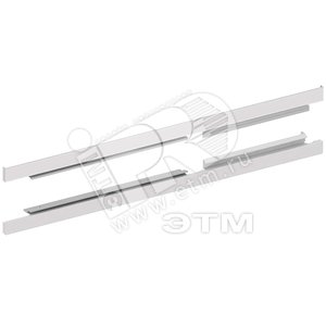 Накладка горизонтальная верх/низ на каркас шкафа Ш= 4 с кабельным отсеком