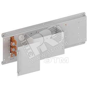 Ячейка втычная 3p T1-Т2 фиксированная рычаг за дверью H150 2b без двери - ABB