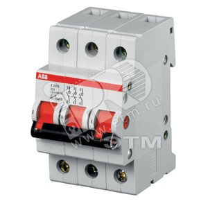 Рубильник 3пол. SD203/63 рычаг крас. | 2CDD283101R0063 | ABB - ABB